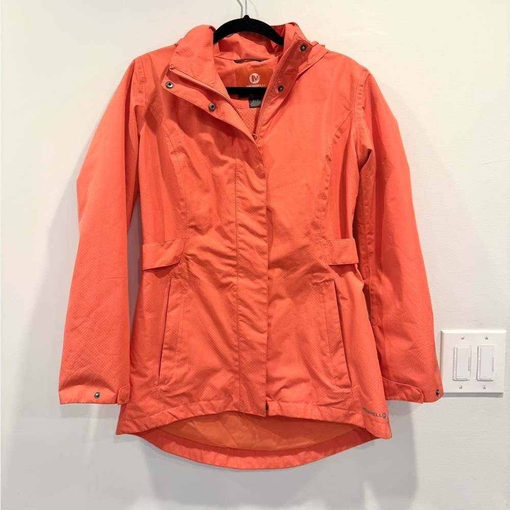 🔥Merrell Women's Orange Rain Jacket🔥